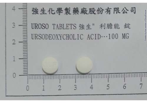 UROSO TABLETS 100MG "JOHNSON" "強生" 利膽能 錠 100 毫克