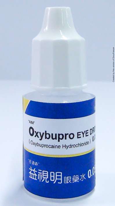 Oxybupro Eye Drops 0.05% "MEDICINE" (Oxybuprocaine HCl) "麥迪森" 益視明眼藥水 0.05%