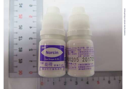 Norcin Eye Drops 0.3% "Sinphar" "杏輝"能視眼藥水0.3%