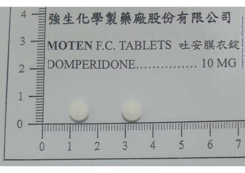 MOTEN F.C. TABLETS 10MG“JOHNSON” “強生”莫吐安 膜衣錠 10 毫克