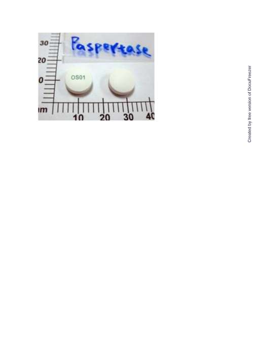 Paspertase F.C. Tablets 拜胃爾 膜衣錠