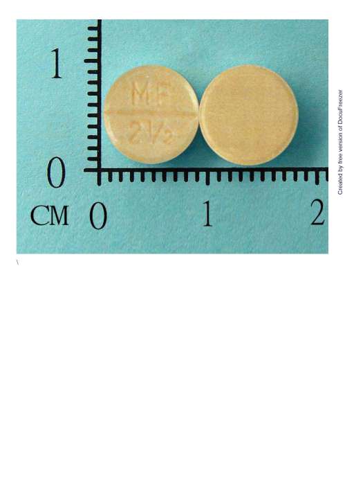 Mafarin Tablets 2.5 mg 脈化寧 錠 2.5 毫克