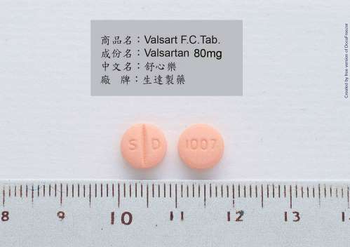 Decpress Film coated Tablets 80mg “Standard” “生達”壓立緩膜衣錠 80 毫克