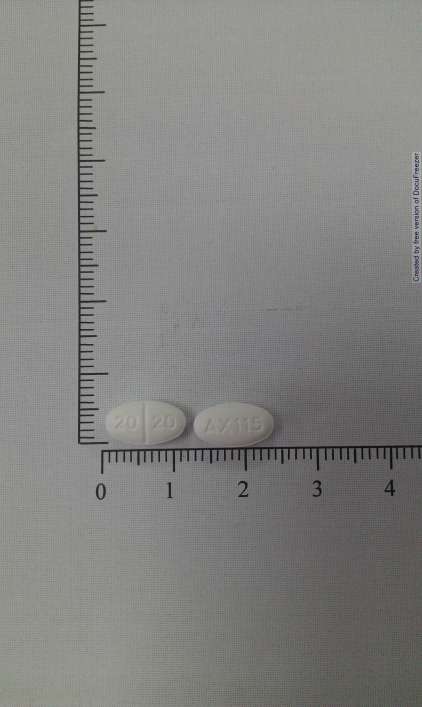 Anxolipo F.C. Tablets 20mg 凡脂妥膜衣錠20毫克