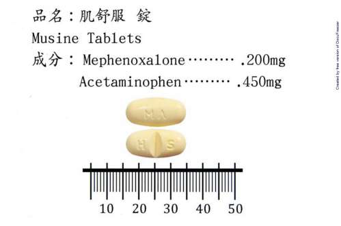 Musine Tablets "H.S." "華興"肌舒服錠