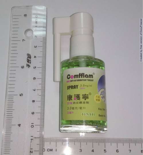 Comfflam Forte Anti-inflammatory Throat spray 3mg/ml 康護寧加強消炎噴液劑3毫克/毫升