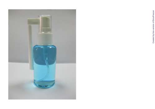 Doubleson Anti-inflammatory Spray "H.S." 3.0mg/ml "黃氏"舒喉爽加強消炎口腔噴劑3.0毫克/毫升