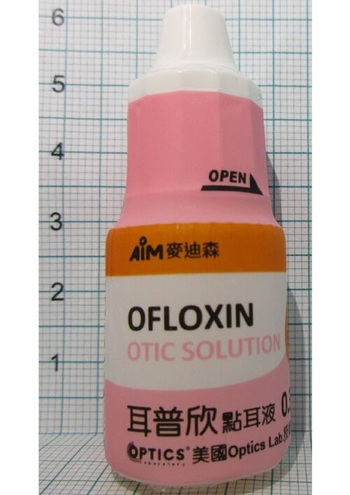 Ofloxin Otic solution 0.3% 耳普欣點耳液0.3%