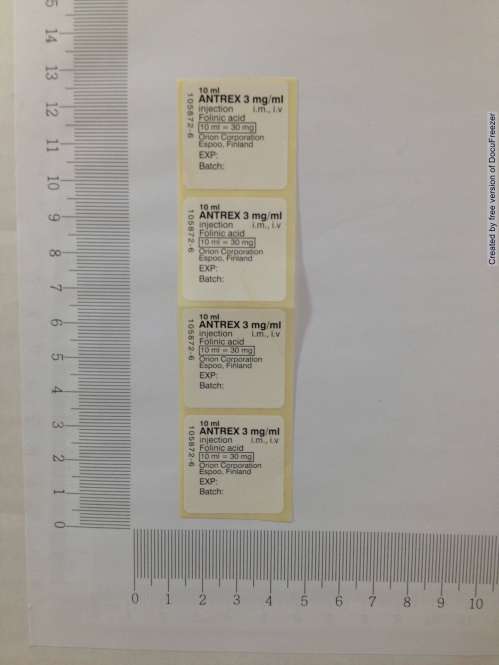 ANTREX 3MG/ML 安特轉３公絲／公撮