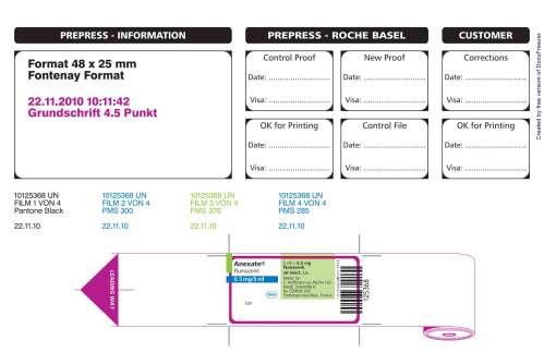 ANEXATE AMPOULE 安易醒注射液　