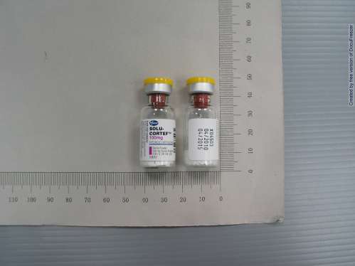 SOLU-CORTEF STERILE POWDER 100MG 舒汝固體膚滅菌注射粉劑100毫克