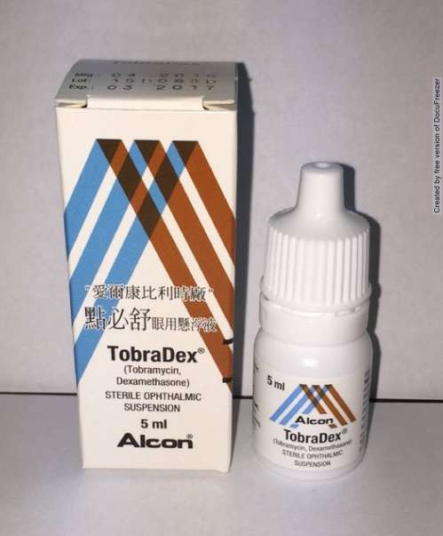 TOBRADEX OPHTHALMIC SUSPENSION 點必舒眼用懸浮液