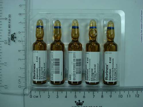 BURINEX INJECTION 0.5MG/ML "理奧"必瑞注射液0.5毫克／毫升