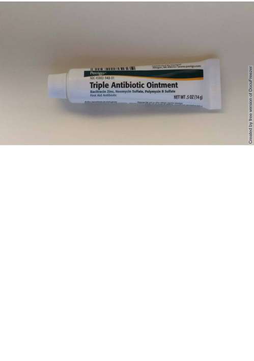 TRIPLE ANTIBIOTIC OINTMENT 安那膚軟膏