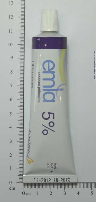 EMLA CREAM 5% 安麻樂乳膏５％