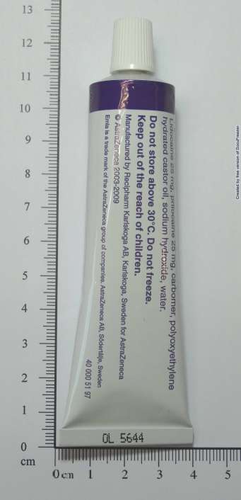 EMLA CREAM 5% 安麻樂乳膏５％(1)