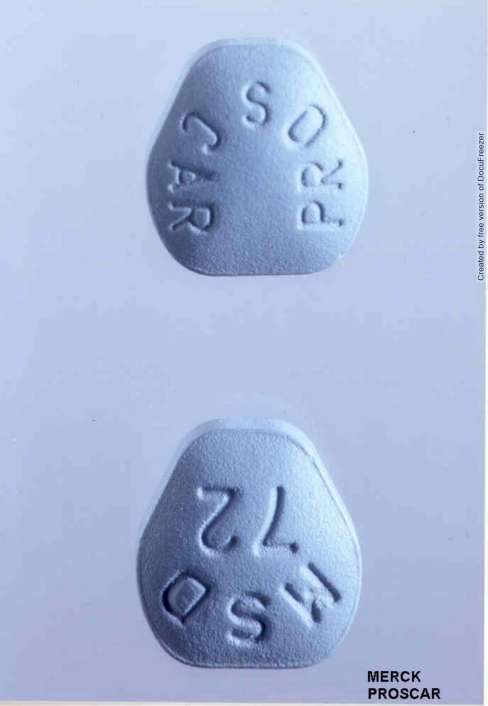 PROSCAR (FINASTERIDE) 5MG TABLET 波斯卡５毫克錠(1)