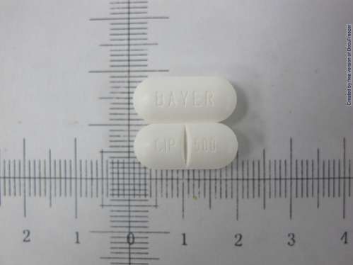 CIPROXIN FILM-COATED TABLETS 500MG 速博新膜衣錠500毫克