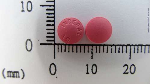 INDERAL TABLETS 10MG 恩特來錠１０毫克