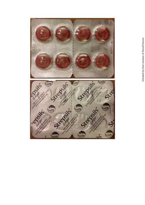 STREPSILS LOZENGE 舒立效口含錠