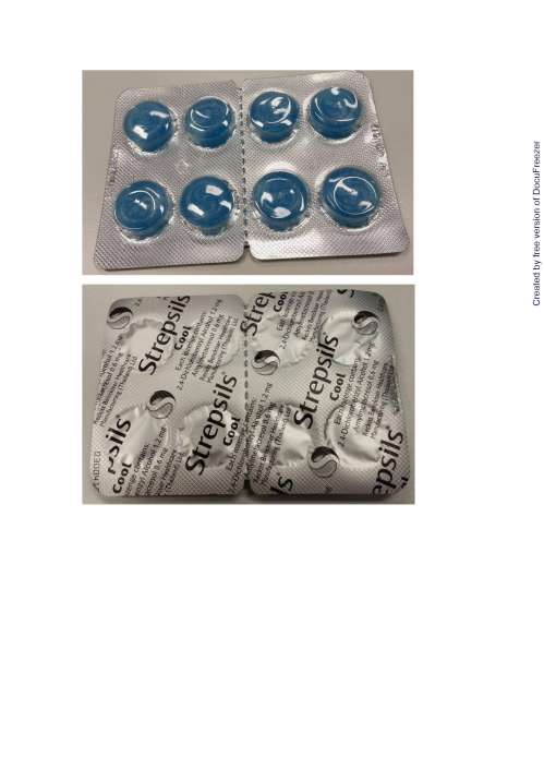 STREPSILS COOL LOZENGE 舒立效口含錠 酷涼薄荷