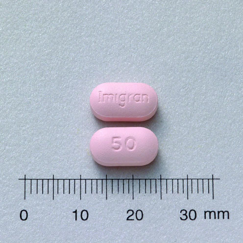 IMIGRAN TABLETS 50MG 英明格膜衣錠５０公絲