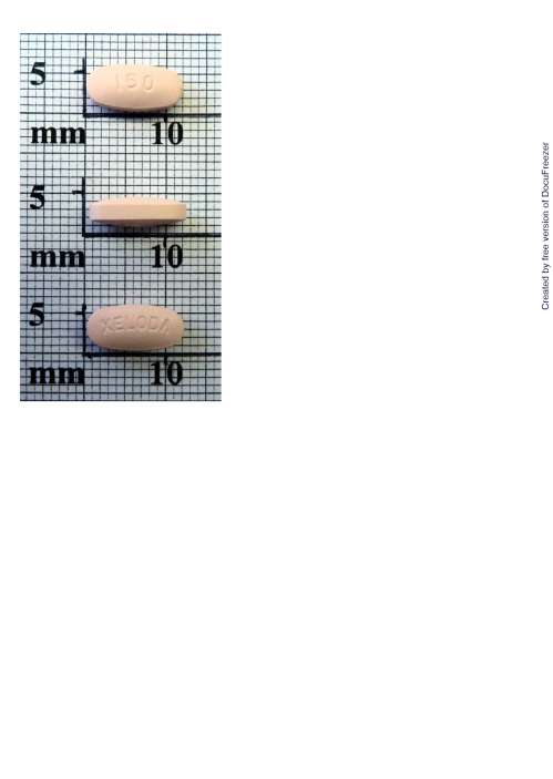 XELODA TABLETS 150MG 截瘤達錠１５０毫克