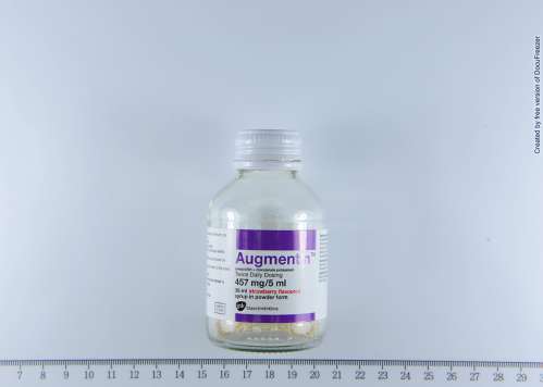 AUGMENTIN SYRUP 457MG/5ML 安滅菌糖漿用粉劑457毫克/5毫升
