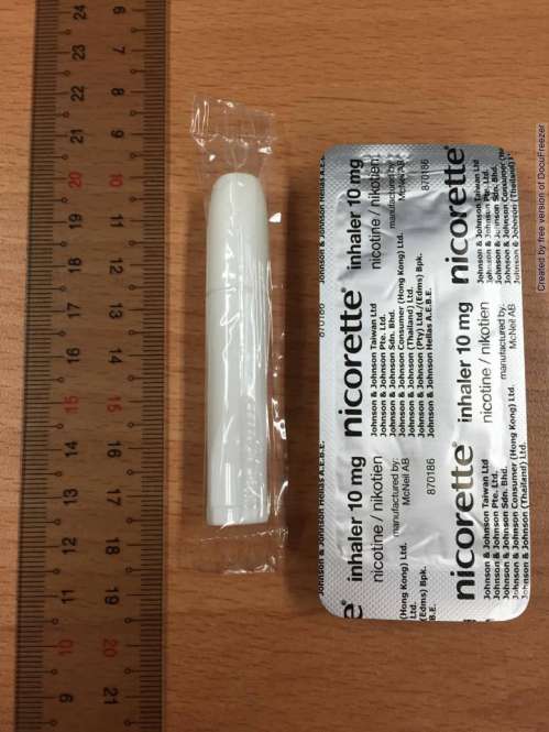 NICORETTE INHALER 10MG 尼古清口腔吸入劑(7)