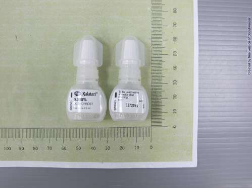XALATAN 50µg/ml (0.005%) 舒而坦　眼藥水(1)
