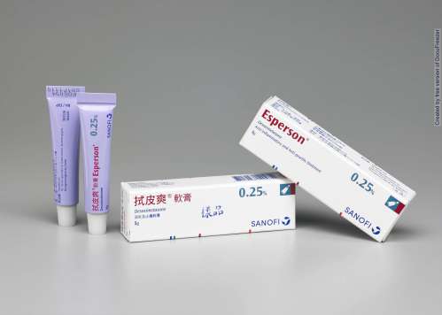 ESPERSON OINTMENT 0.25% 拭皮爽軟膏０．２５％