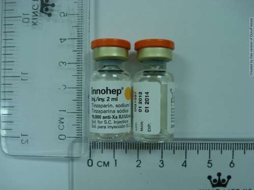 INNOHEP INJ. 10000ANTI-XA IU/ML IN VIALS "理奧" 低肝脂鈉１００００國際單位／毫升注射劑　