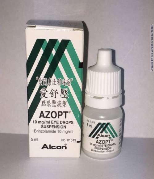 AZOPT 10MG/ML EYE DROPS,SUSPENSION 愛舒壓點眼懸液劑
