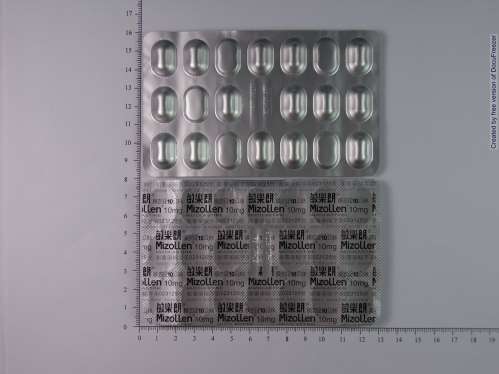 MIZOLLEN FILM-COATED TABLETS 10MG 敏樂朗膜衣錠１０公絲