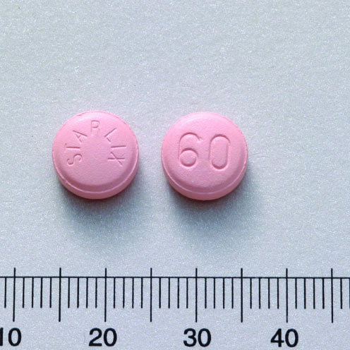 STARLIX FILM-COATED TABLETS 60MG 使糖立釋膜衣錠６０公絲