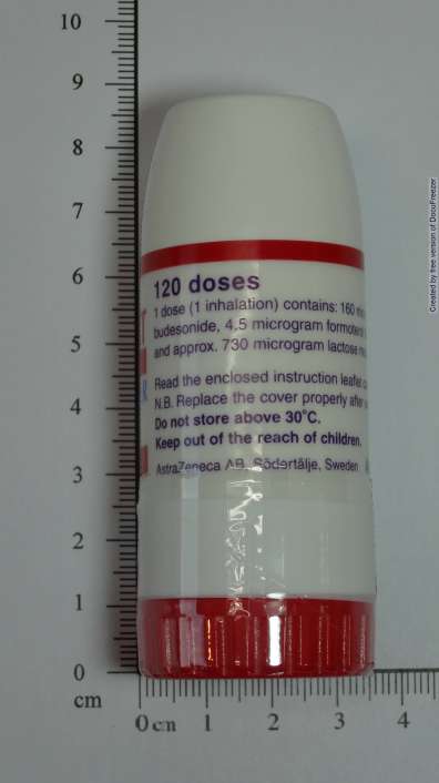SYMBICORT TURBUHALER 160/4.5MCG/DOSE 〝吸必擴〞都保定量粉狀吸入劑160／4.5μg／dose(1)