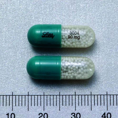 PROZAC DURAPAC DELAYED RELEASE CAPSULES 90MG 杜樂膠囊９０公絲