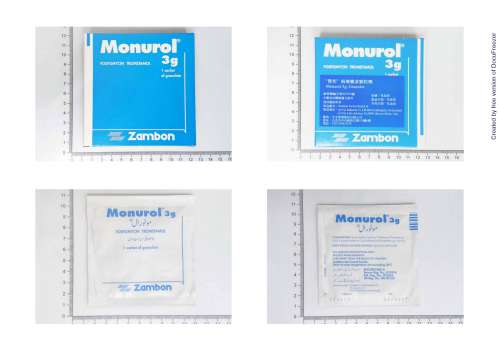 MONUROL 3G, GRANULES "贊邦" 梅樂黴素顆粒劑