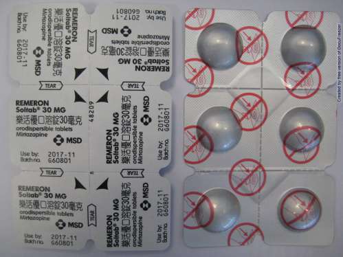 REMERON SOLTAB 30MG 樂活優口溶錠30毫克