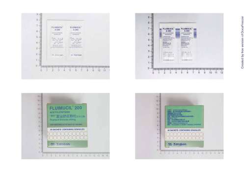 FLUIMUCIL GRANULES 200MG "贊邦" 富泌舒痰顆粒200公絲