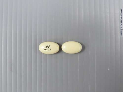 PREMELLE LITE TABLETS 0.3MG/1.5MG 普美來錠0.3/1.5毫克(3)