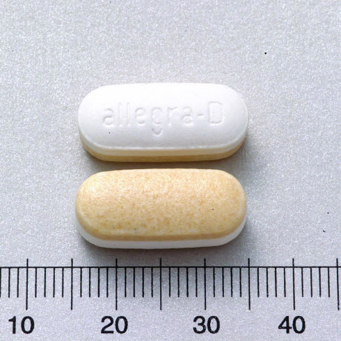 ALLEGRA-D 12 HOUR EXTENDED-RELEASE TABLETS 艾來迪持續性藥效錠