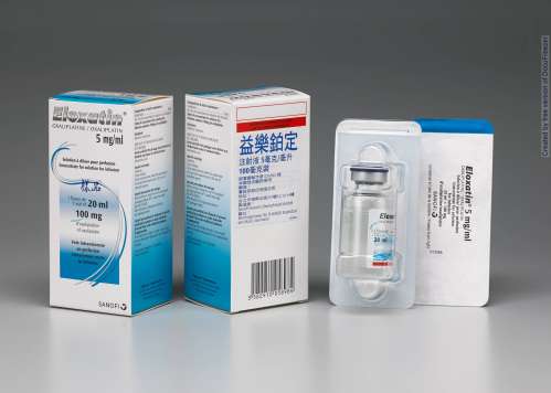 Eloxatin 5mg/ml,concentrate for solution for infusion 益樂鉑定注射液