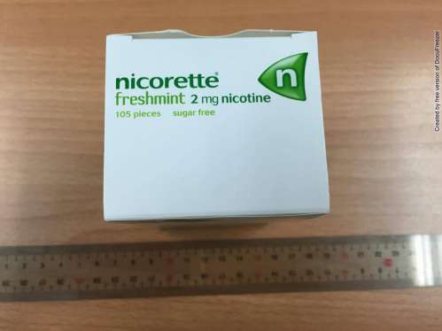 Nicorette Freshmint medicated chewing-gum 2mg 尼古清 薄荷咀嚼錠 2 毫克(4)