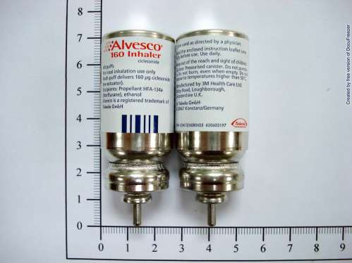 Alvesco 160 Inhaler ”保衛康”治喘樂吸入劑 160 微公克