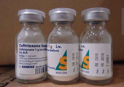 Ceftriaxone Sandoz powder for Injection 西特亞”山德士”乾粉注射劑