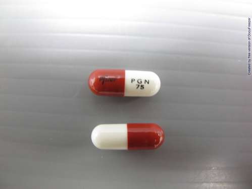 Lyrica hard Capsule 75mg 利瑞卡膠囊 75 毫克(2)