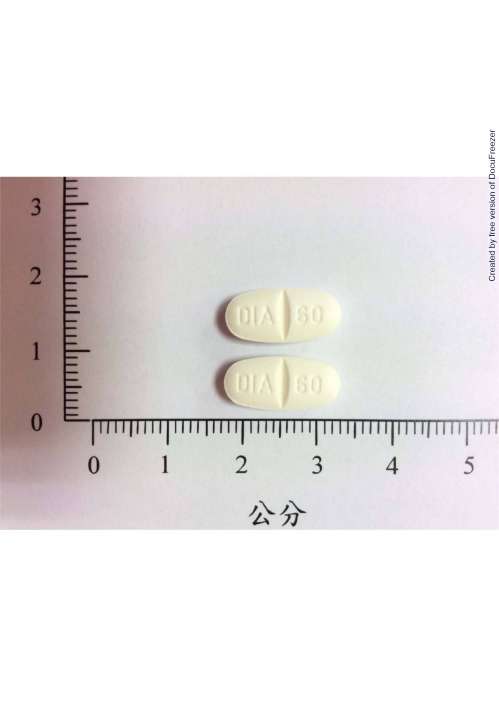 Diamicron MR Tablets 60 mg 岱蜜克龍持續性藥效錠 60 毫克
