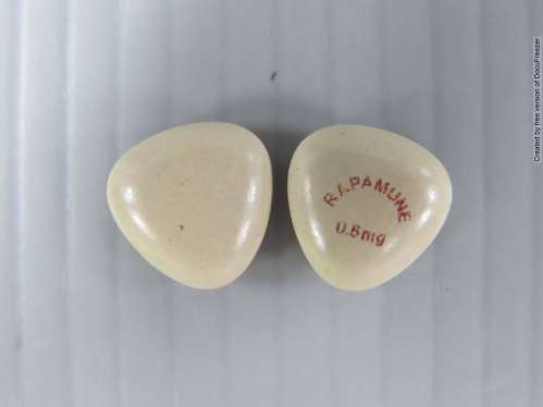 Rapamune Tablets 0.5 mg 斥消靈錠0.5毫克