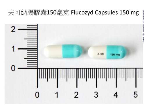 Flucozyd Capsules 150mg 夫可納膠囊150毫克